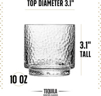 Tequila Sipping and Cocktail Glasses