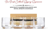 Tequila Sipping and Cocktail Glasses