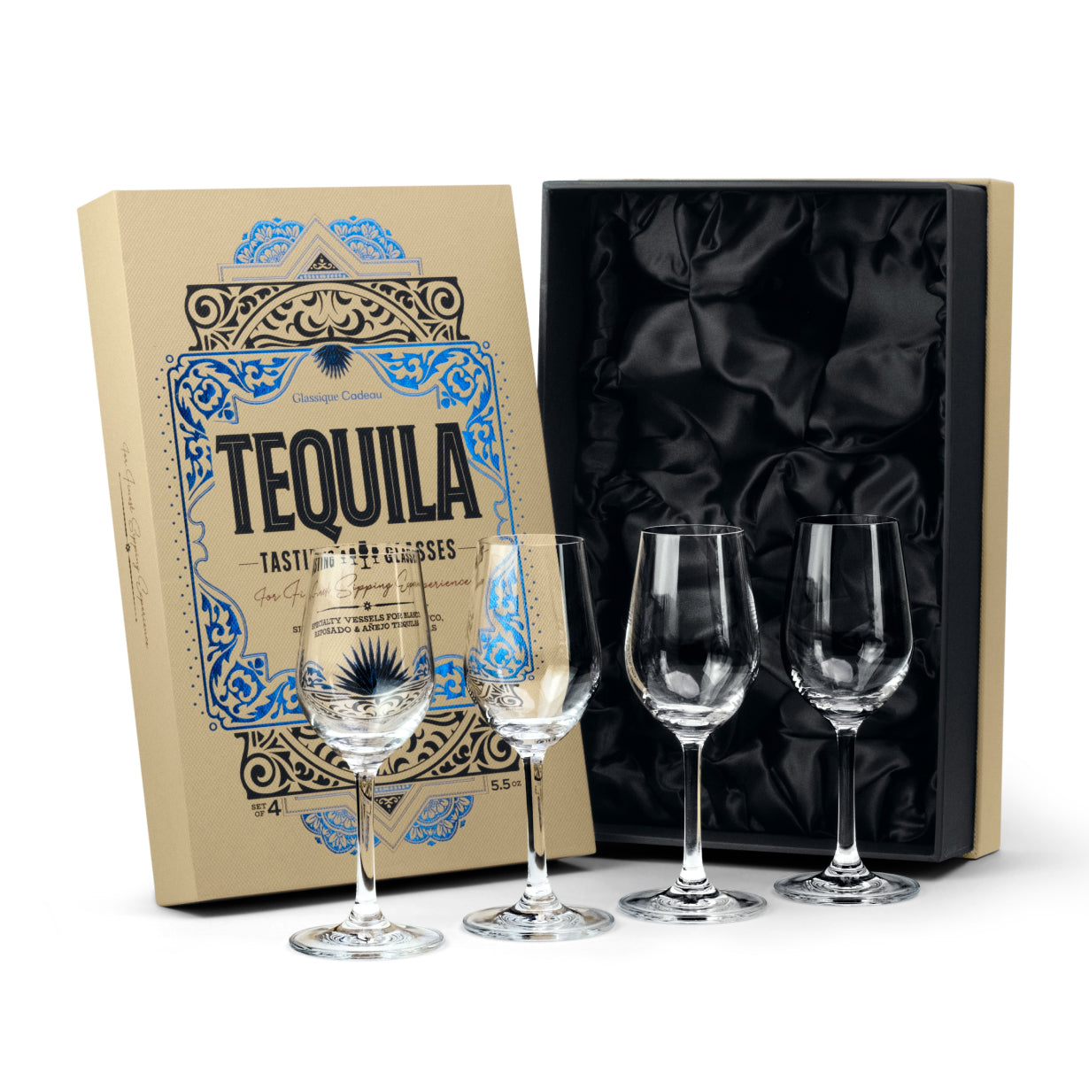 Tequila and Aromatic Liquor Tasting Glasses