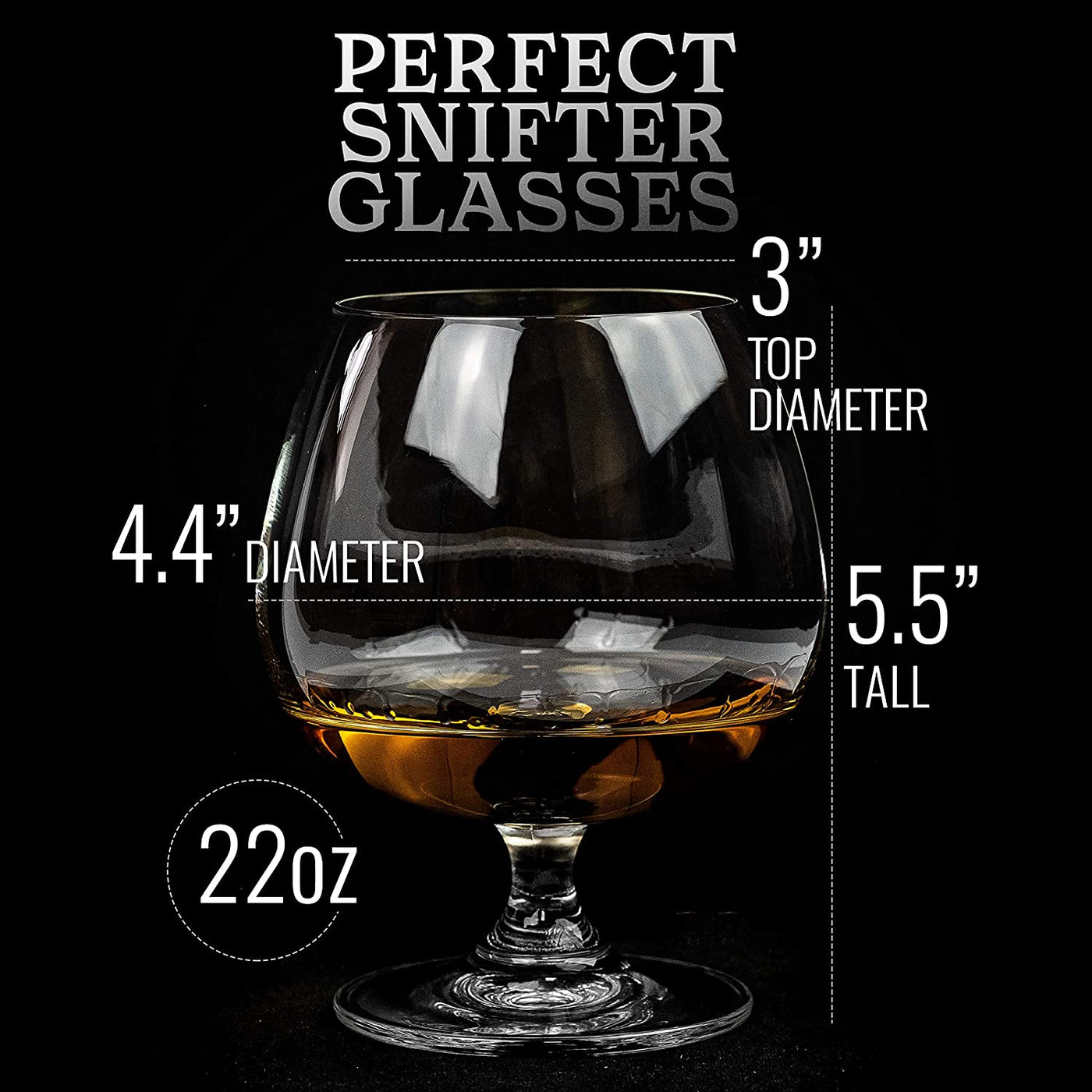 Brandy and Cognac Snifter Glasses