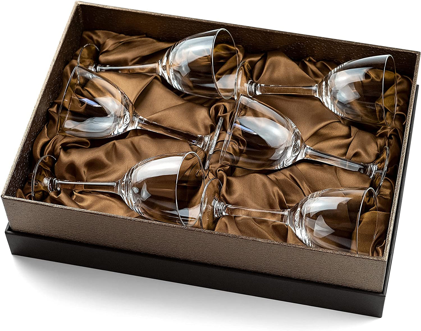 Retro Nick and Nora Coupe Glasses Gift Set of 6 – styled gift moment