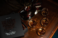 Stemless Brandy Cognac and Armagnac Crystal Tasting Glasses Gift Set – packaging unboxing detail