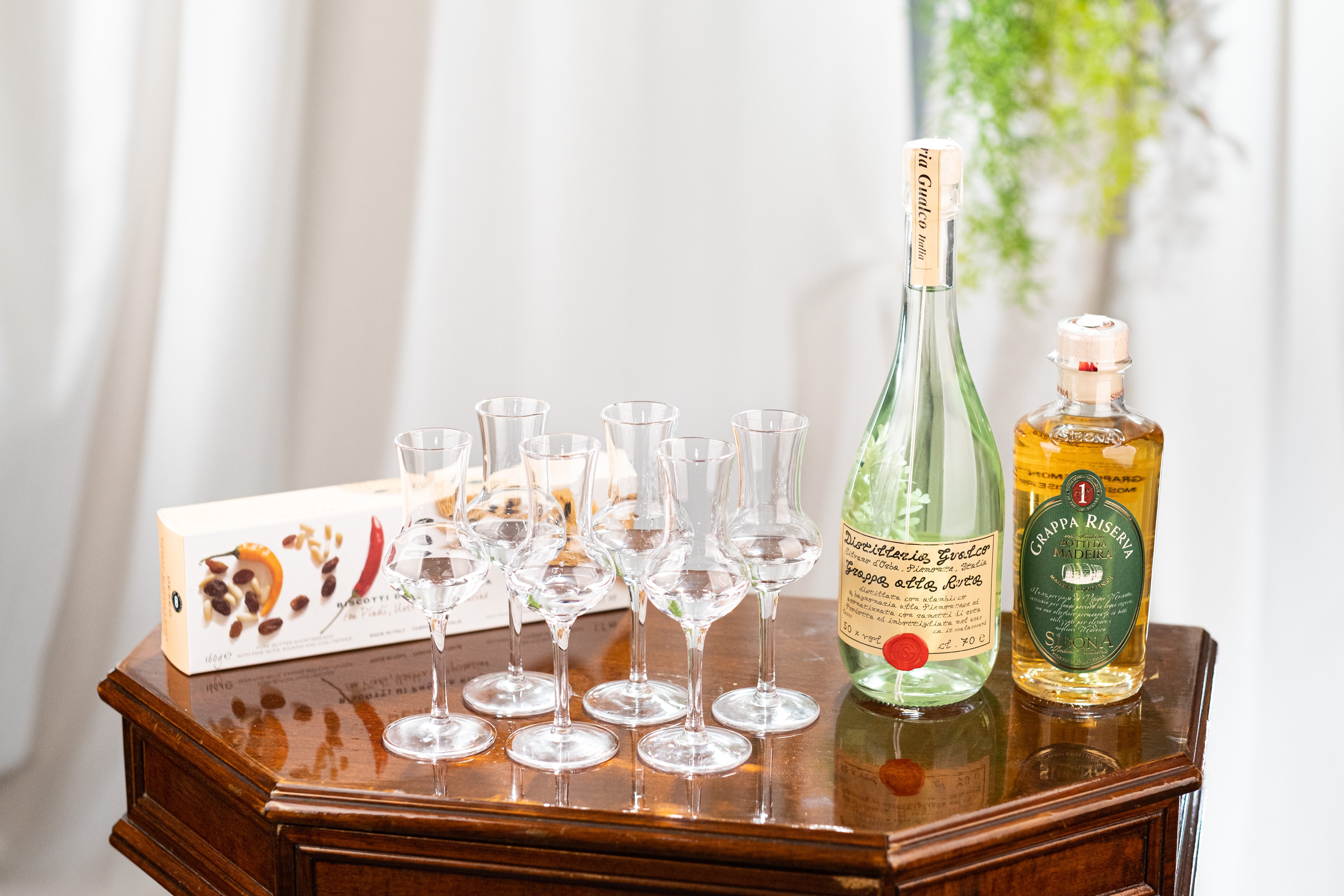 Long Stemmed Grappa Snifter Glasses – Glassique Cadeau