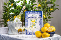 Italian Limoncello Liqueur Cordial Glasses Gift Set of 4 – occasion styling for celebrations