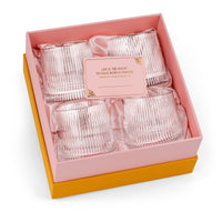 Art Deco Speakeasy Lowball Glasses