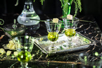 Belle Epoque French Pontarlier Absinthe Bubble Glasses Gift Set of 4 – styled gift moment