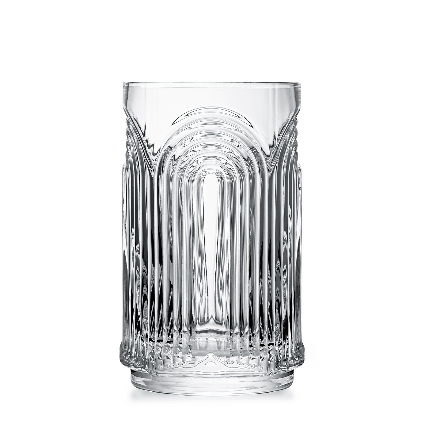 Vintage Art Deco 1920s Highball Glasses Gift Set of 4 – signature gift box closeup with cocktail recipes