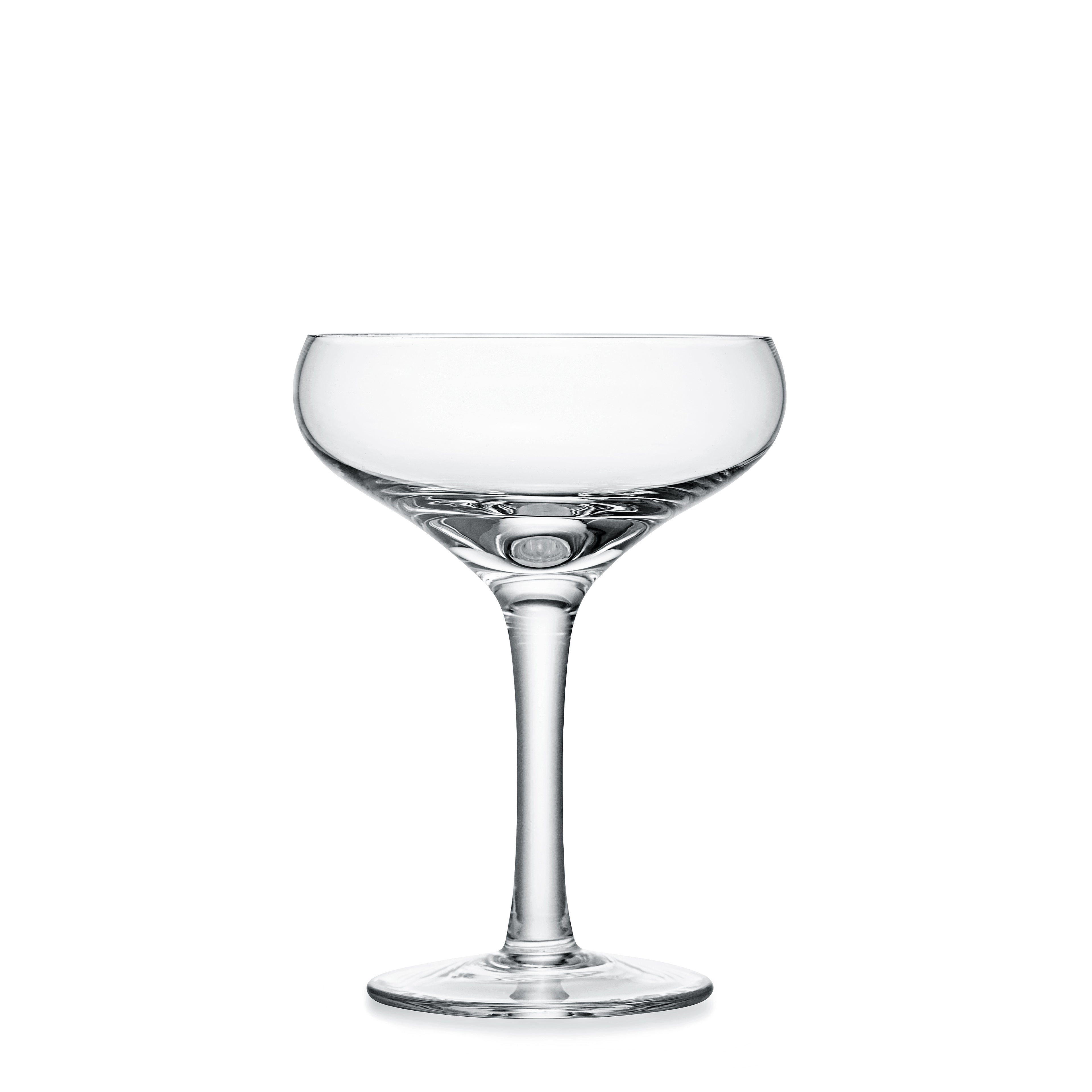 French Champagne and Cocktail Coupe Glasses